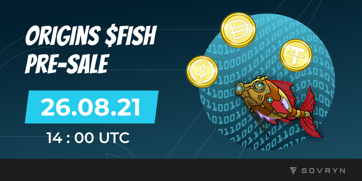 Babelfish pre-sale on origins - 1400 UTC - 26-08-2021
